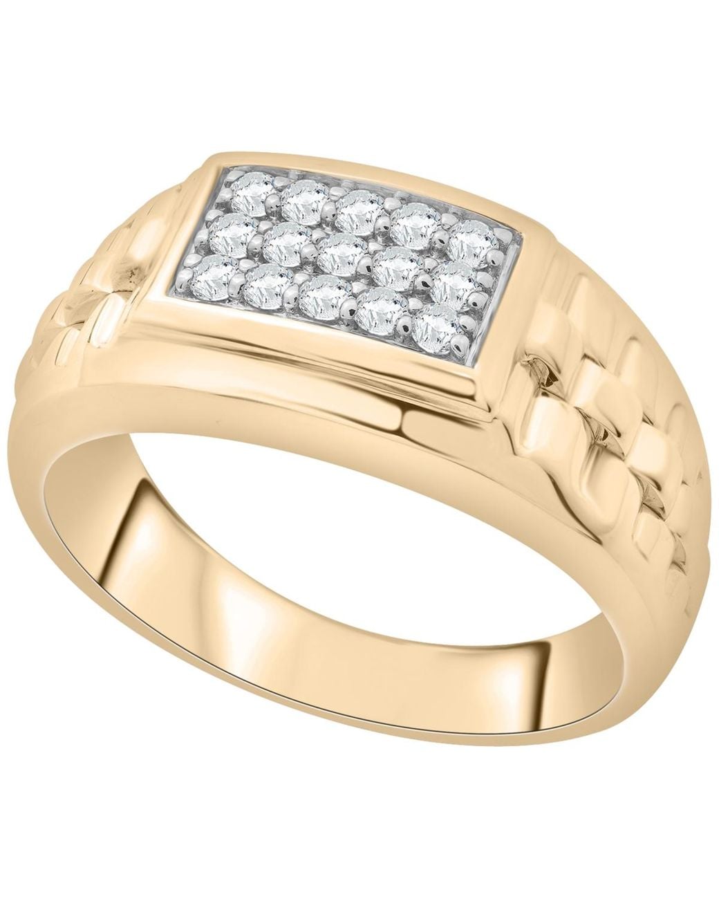 Macy's Metallic Diamond (1/4 Ct. T.w. for men
