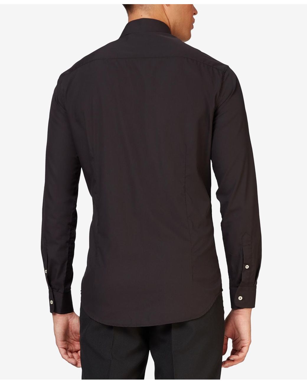 Opposuits Black Solid Color Shirt for men