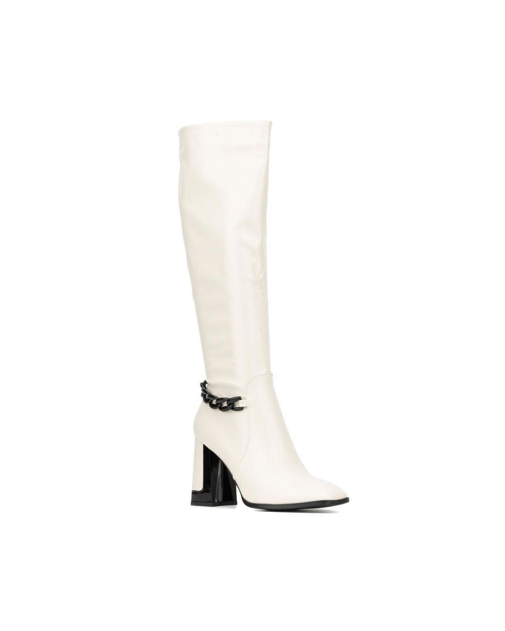 TORGEIS White Lauren Tall Boot
