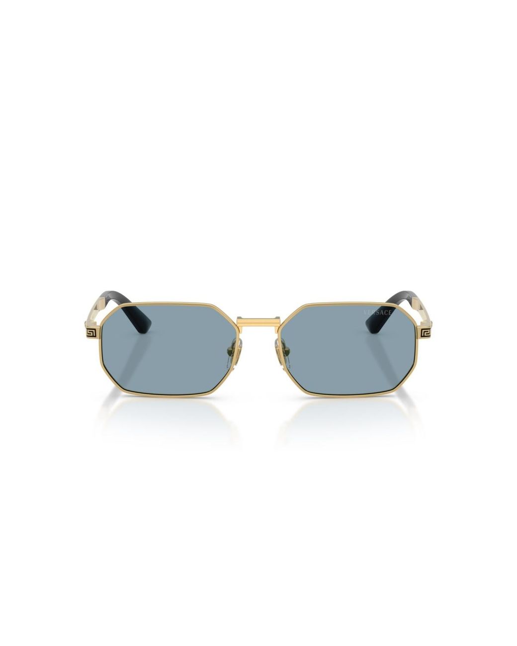 Versace Blue Rectangle Sunglasses for men