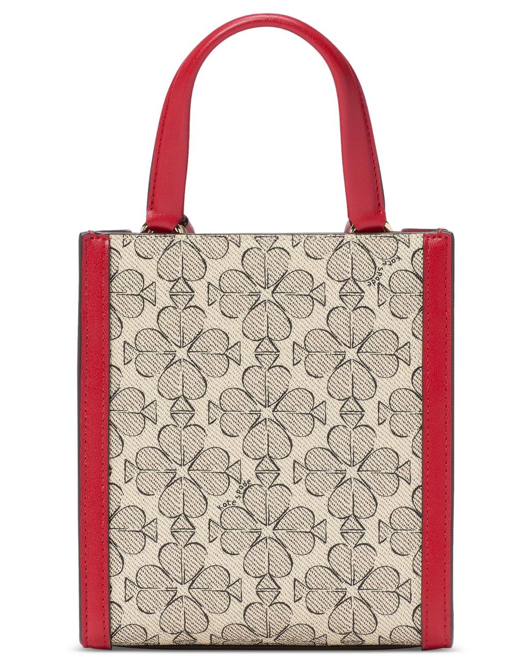 ショルダーバッグ・ポシェット Kate Spade KK568 Spade Flower Canvas Manhattan Mini Tote Spade Flower Jacquard Denim Manhattan Small Tote | Kate Spade GB