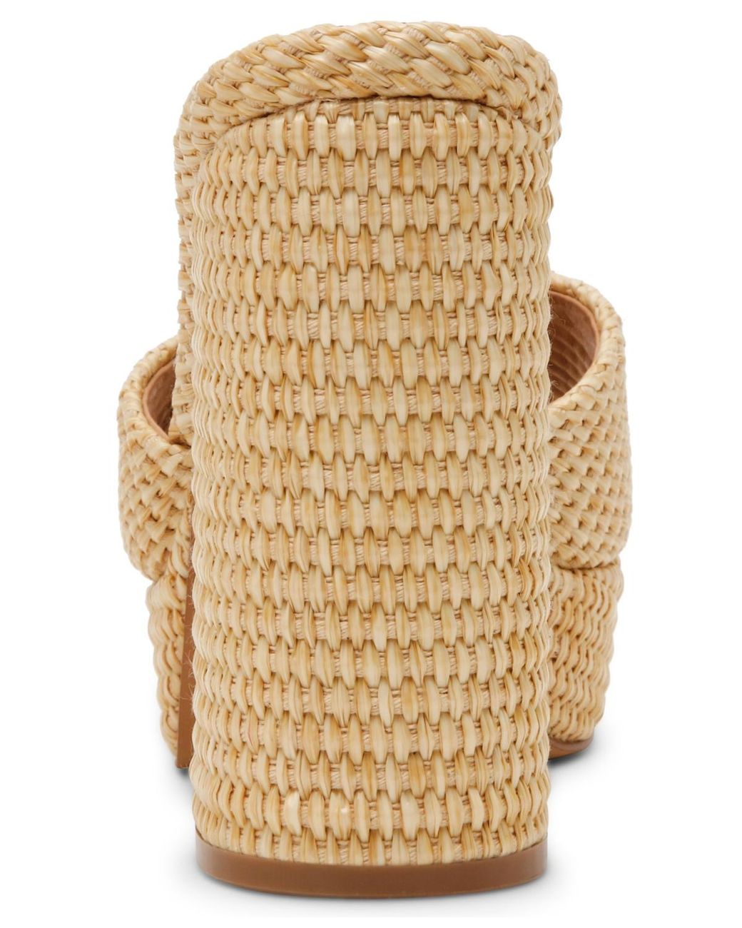 Steve Madden Natural Joel Platform Block Heel Dress Sandals