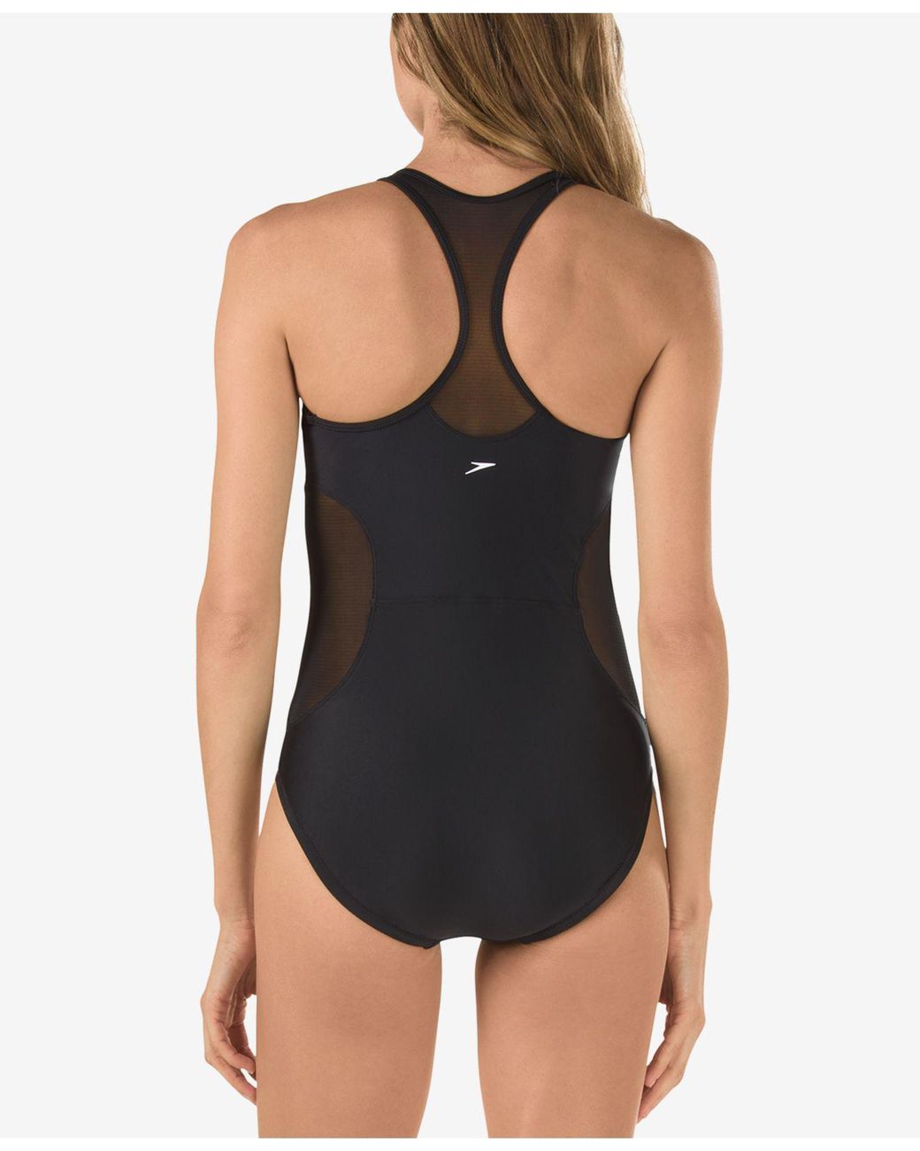 Illusion One-piece Swimsuit in Black | Lyst
