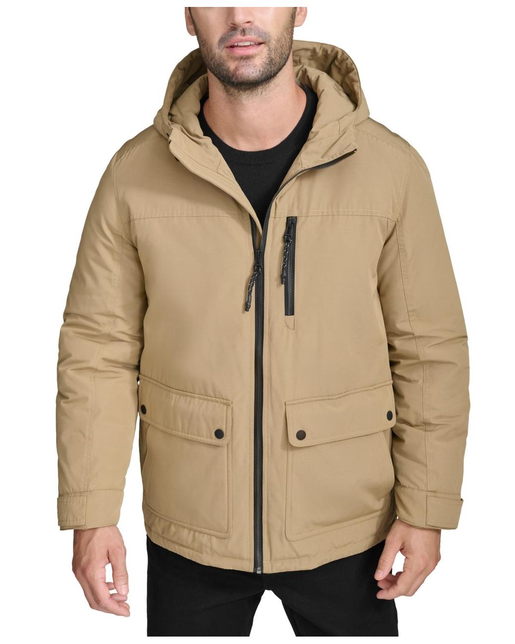 Cole Haan Natural Hooded Down Jacket for men