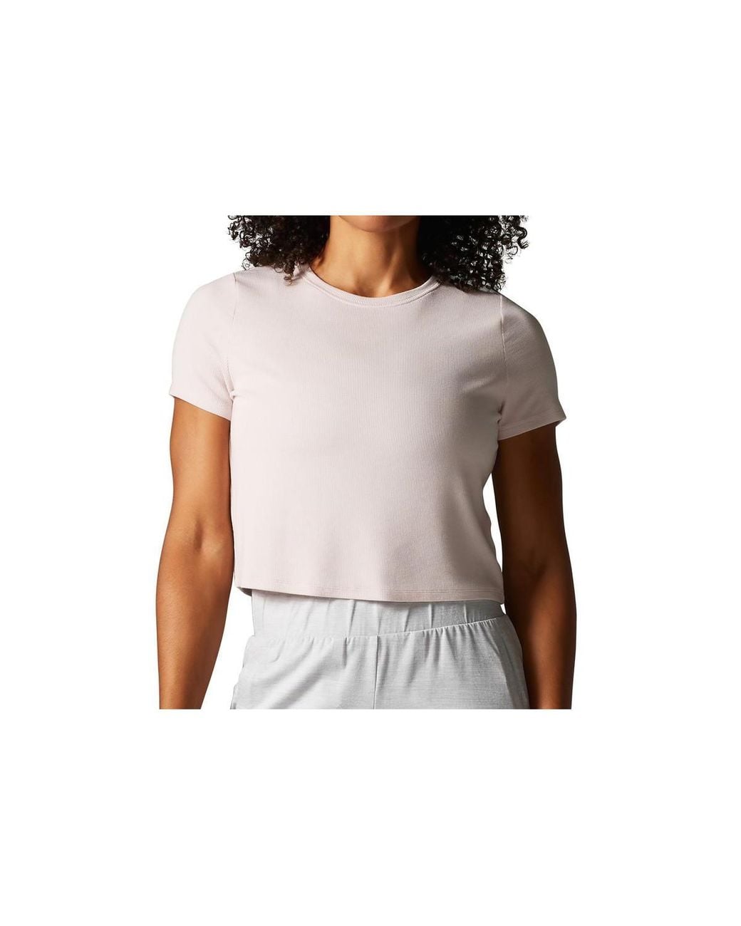 Tavi Brown Ribbed Tee
