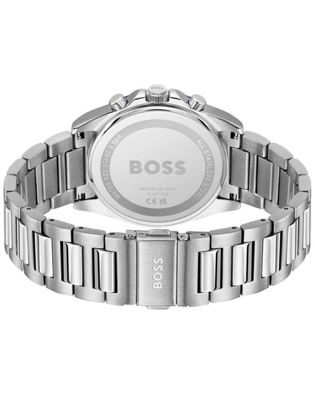 BOSS Strike Chronograph Bracelet Watch, 41Mm in Gray for Men | Lyst