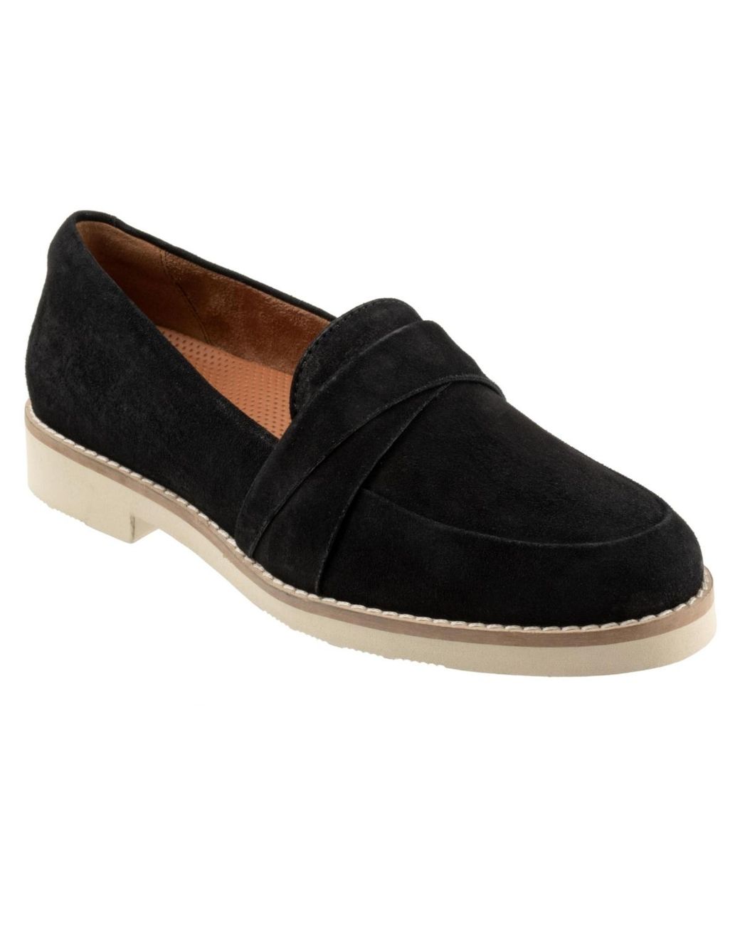 Softwalk® Black Walsh Loafer