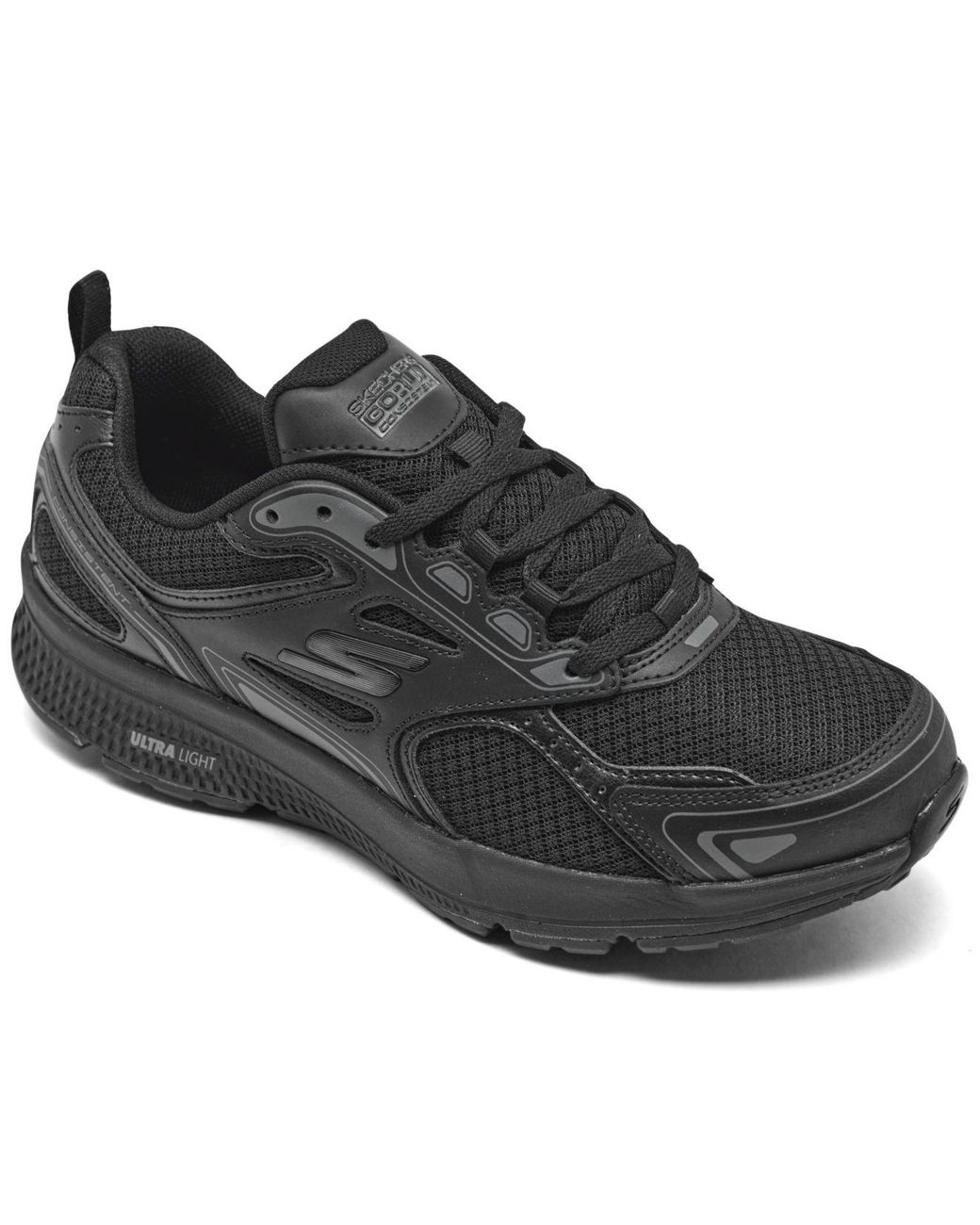Skechers Leather Go Run Consistent Running Sneakers From Finish Line in ...
