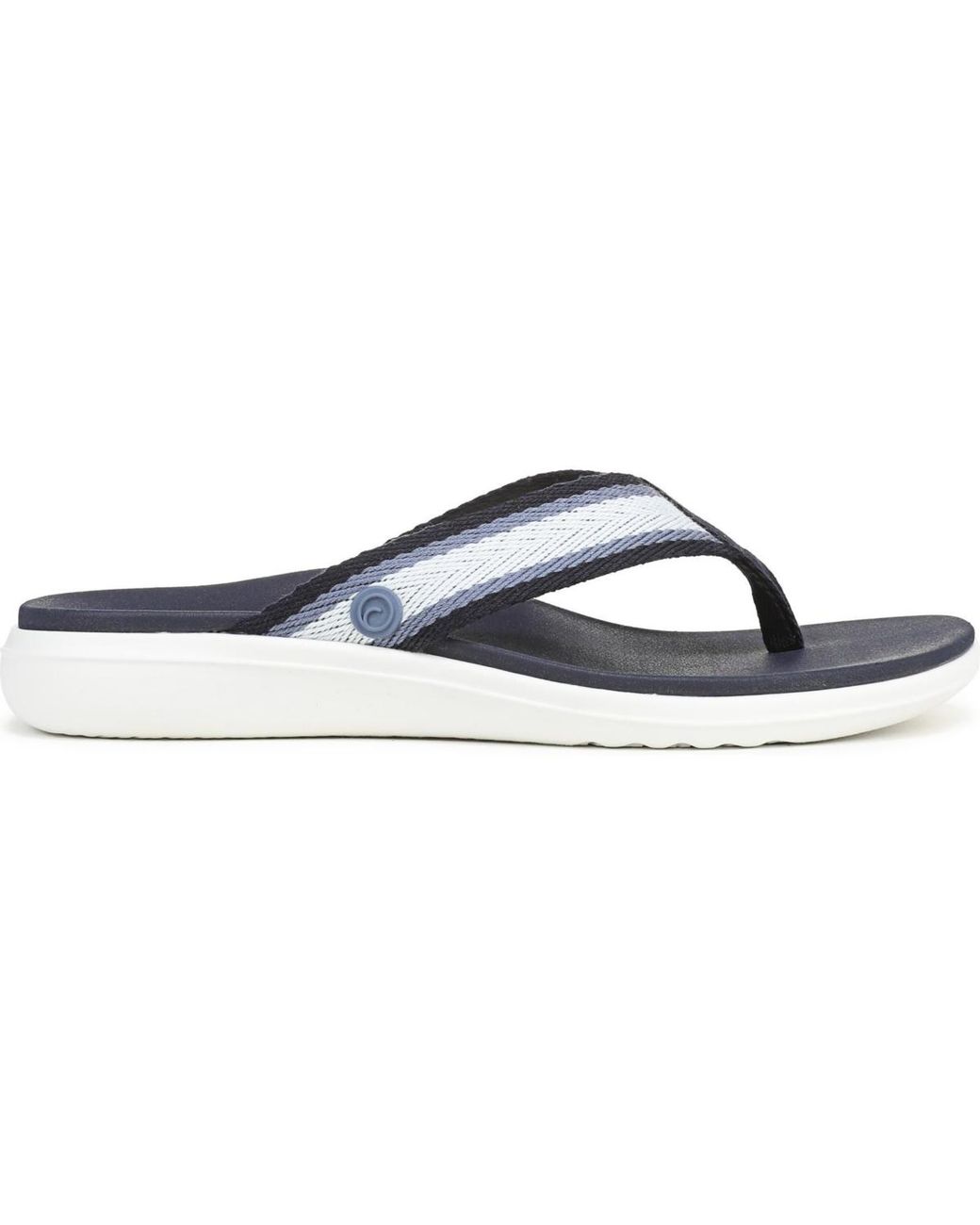 Vionic Blue Indigo Thong Sandals