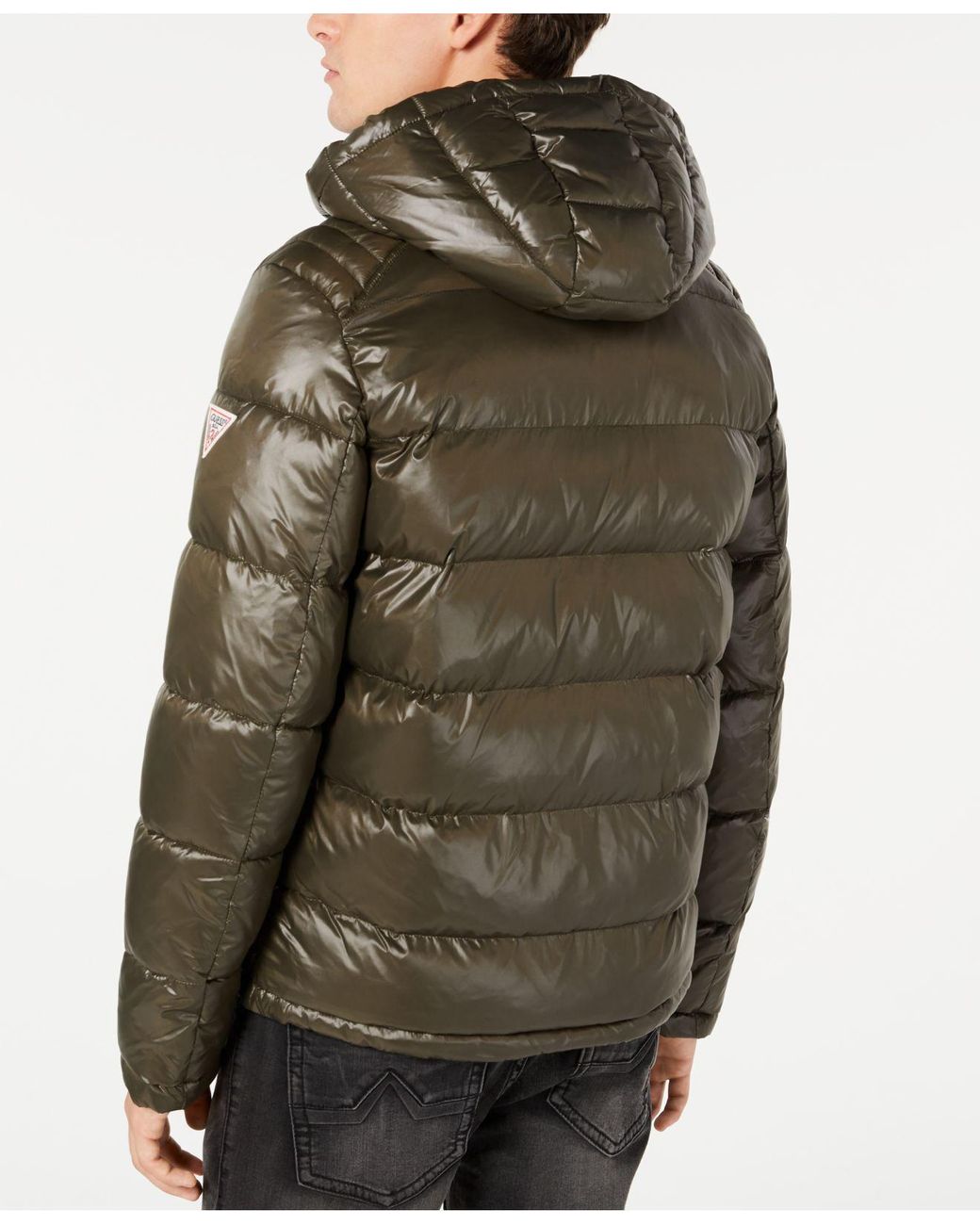 Guess olive jacket Clearance