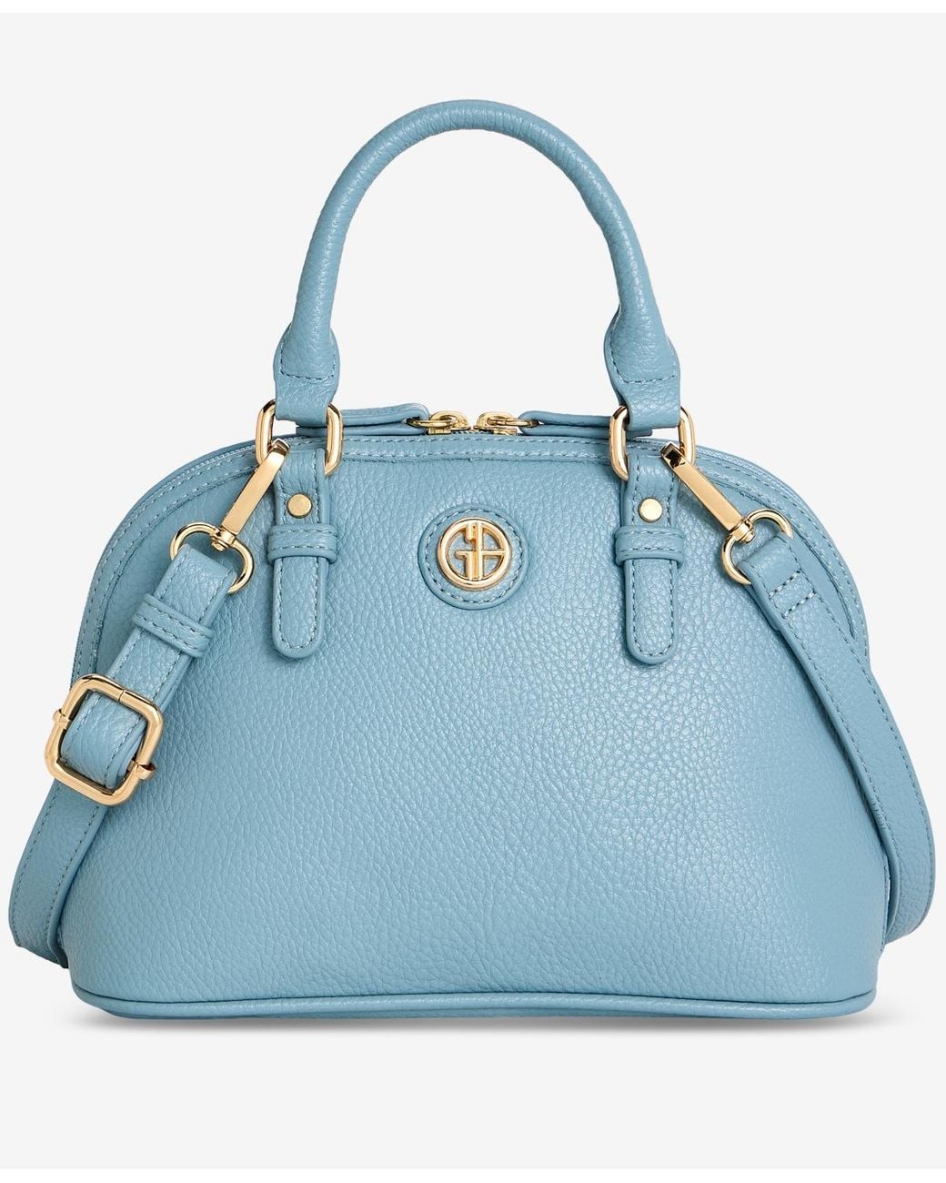 Giani Bernini Blue Mini Dome Satchel
