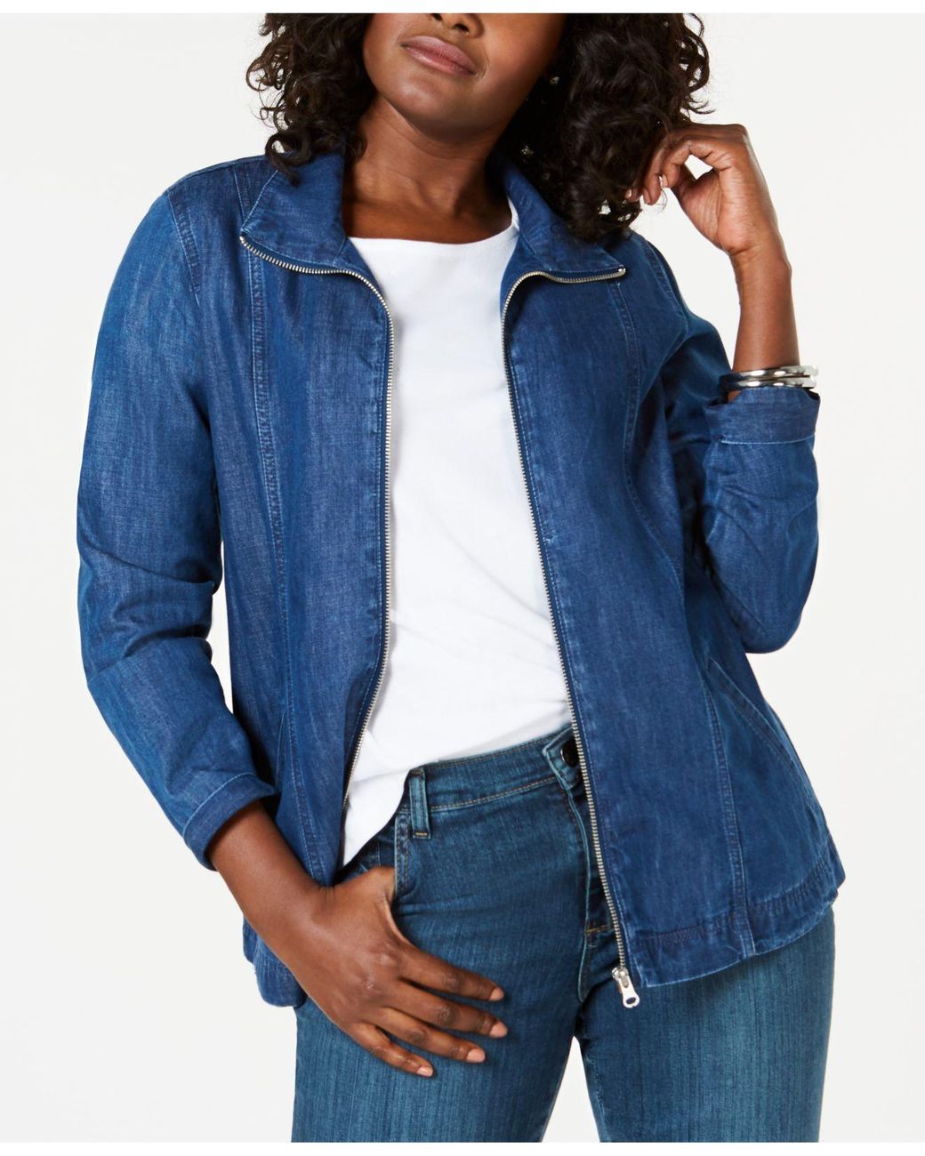 karen scott jackets macys