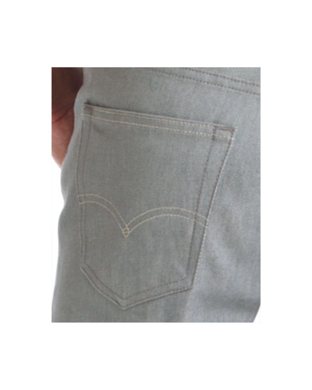 levi 501 silver rigid