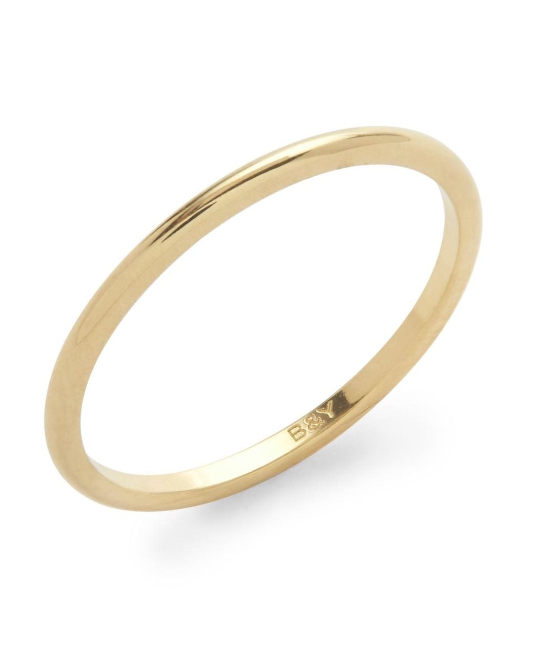 Brook and York Metallic Demi Extra Thin Ring
