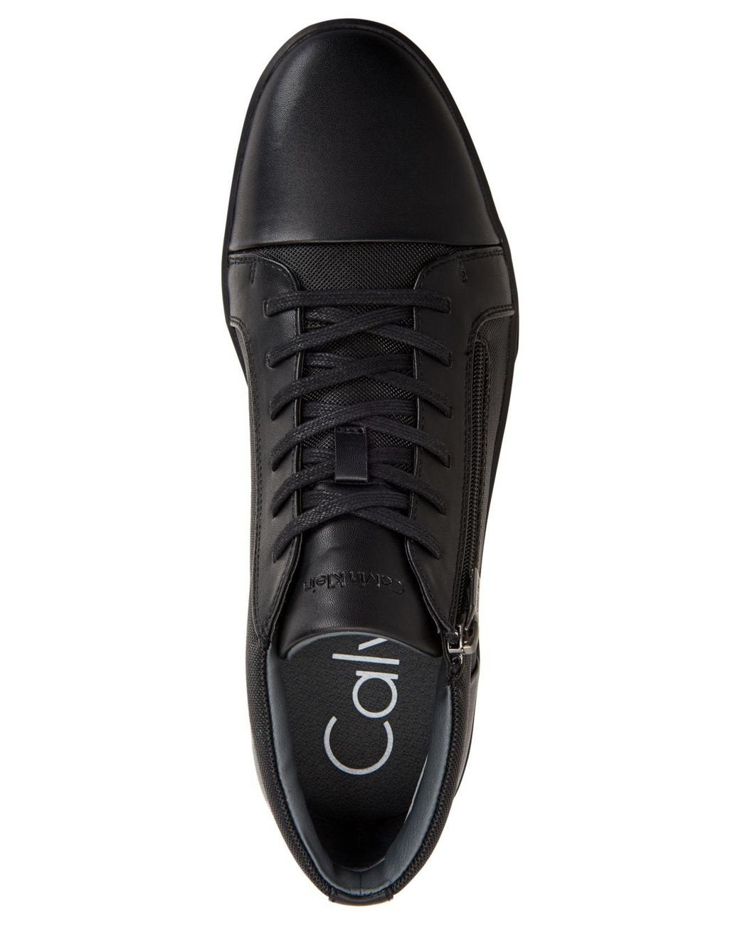 Calvin Klein Bozeman High-top Sneakers in Black for Men | Lyst