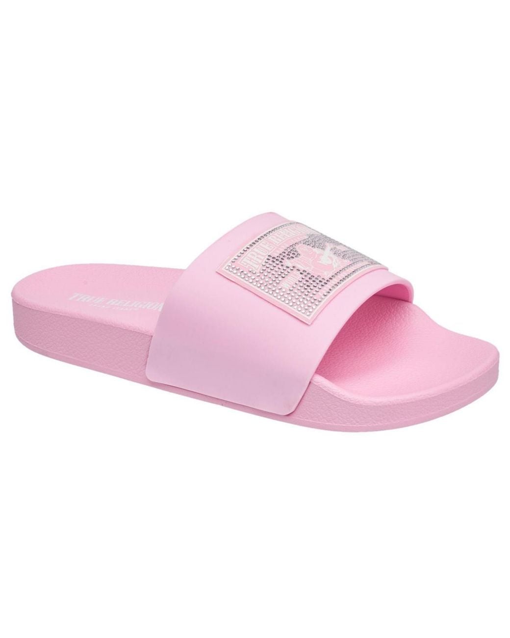 True Religion Pink Kendra Pool Slide