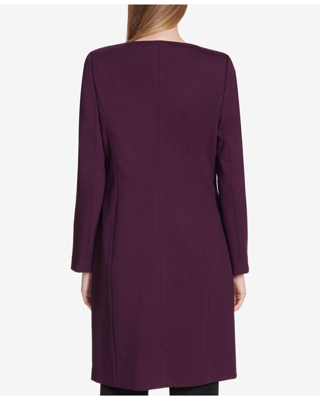 Calvin klein aubergine jacket hotsell