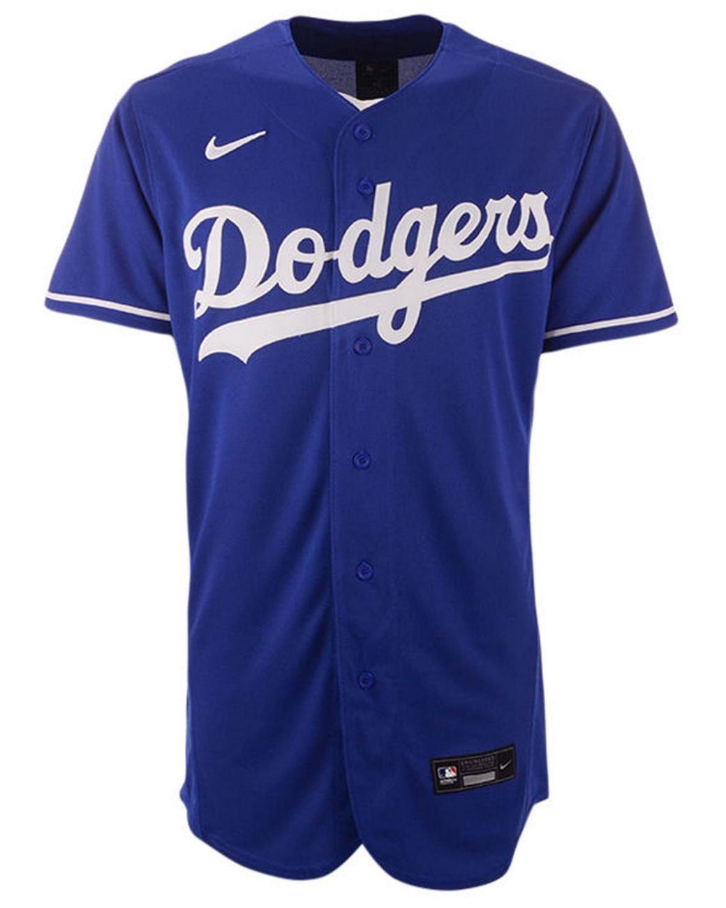 Nike Synthetic Los Angeles Dodgers Authentic On-field Jersey in Blue ...