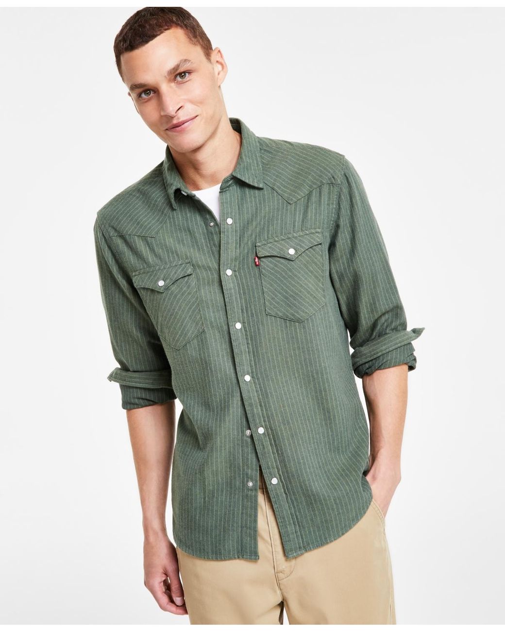 Classic Western Standard Fit Shirt - Multi-color