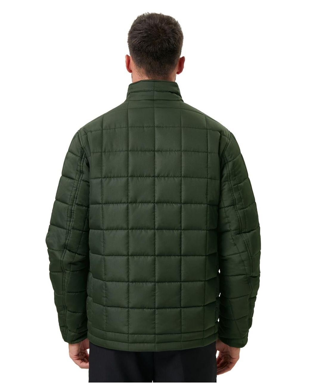 Hawke & Co. Green Quilted Box Jacket for men