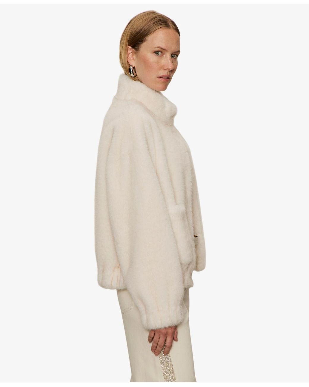 Sanctuary Natural Coco Button Snap Jacket