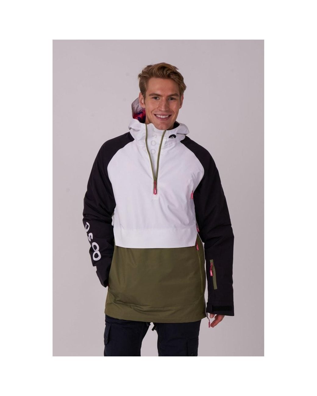 OOSC Multicolor Clothing Sp Overhead Jacket for men
