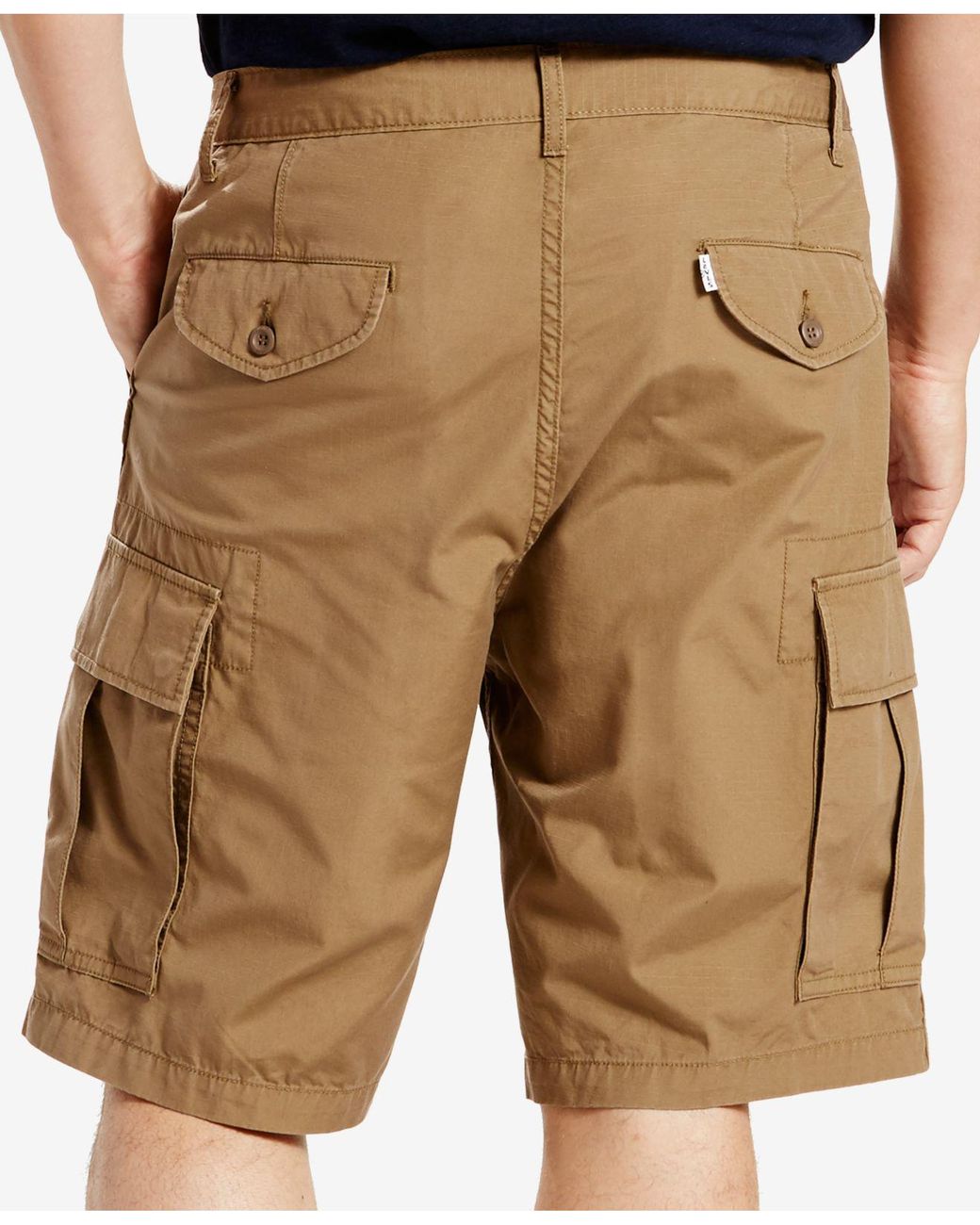 Levi's ® Carrier Ripstop 9 12 Inseam Cargo Shorts in Natural for Men | Lyst
