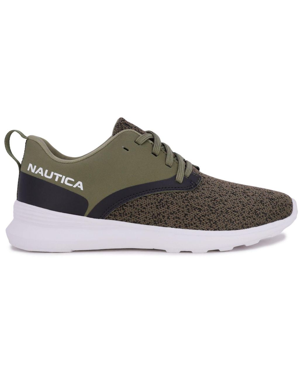 nautica olive green sneakers