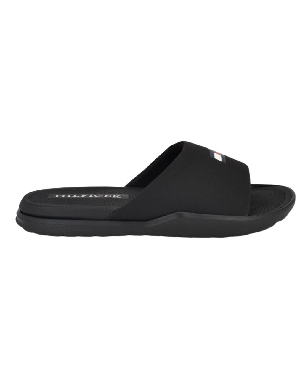 Tommy Hilfiger Black Marmo Sandals 11 D for men