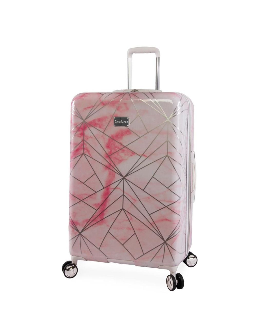 Bebe Pink Alana Spinner Suitcase