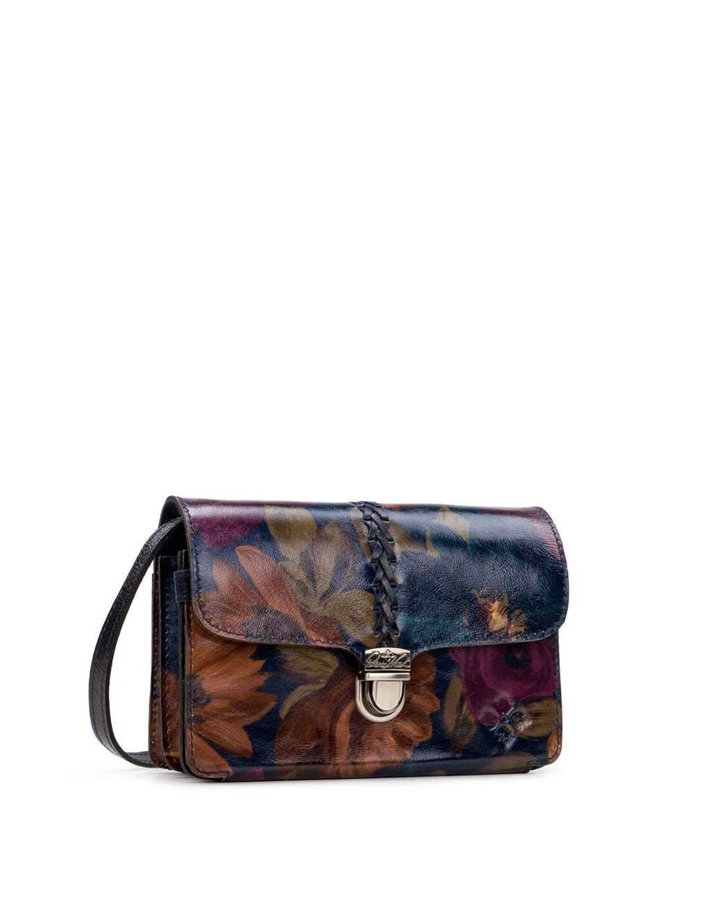 Patricia Nash Bellizzi Crossbody Organizer in Blue Lyst