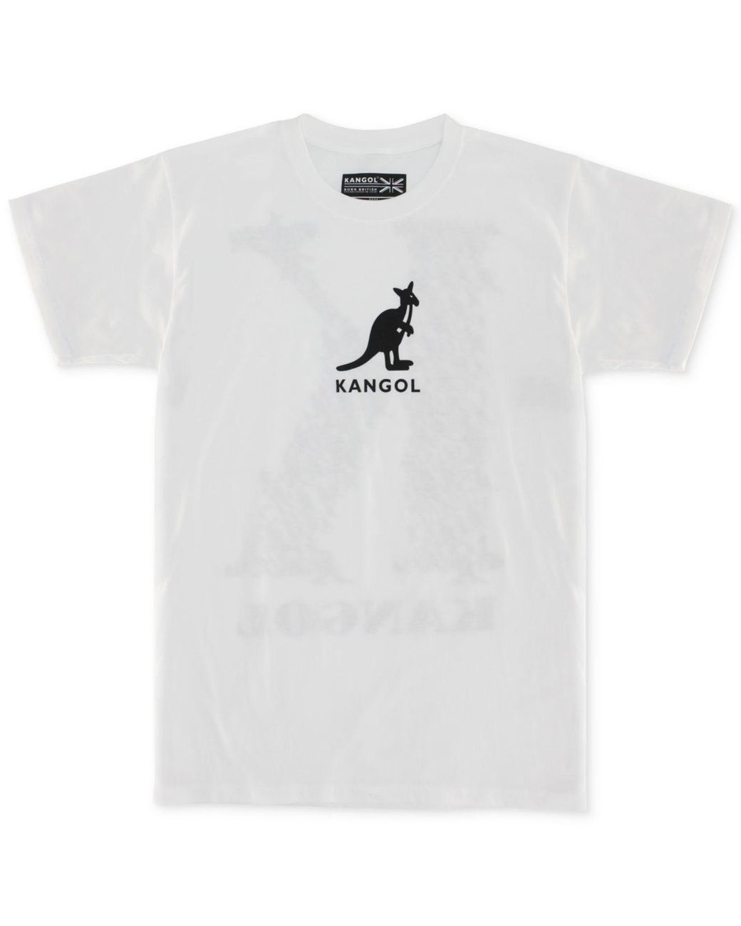 Kangol Logo Graphic Short Sleeve Crewneck T-shirt in White for Men | Lyst