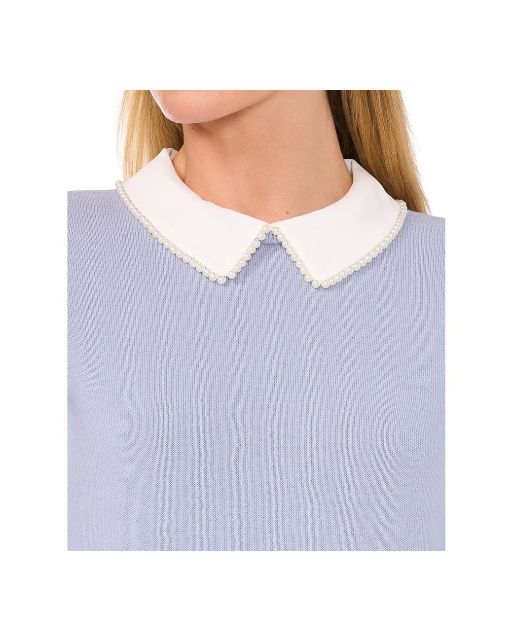 cece peter pan collar top