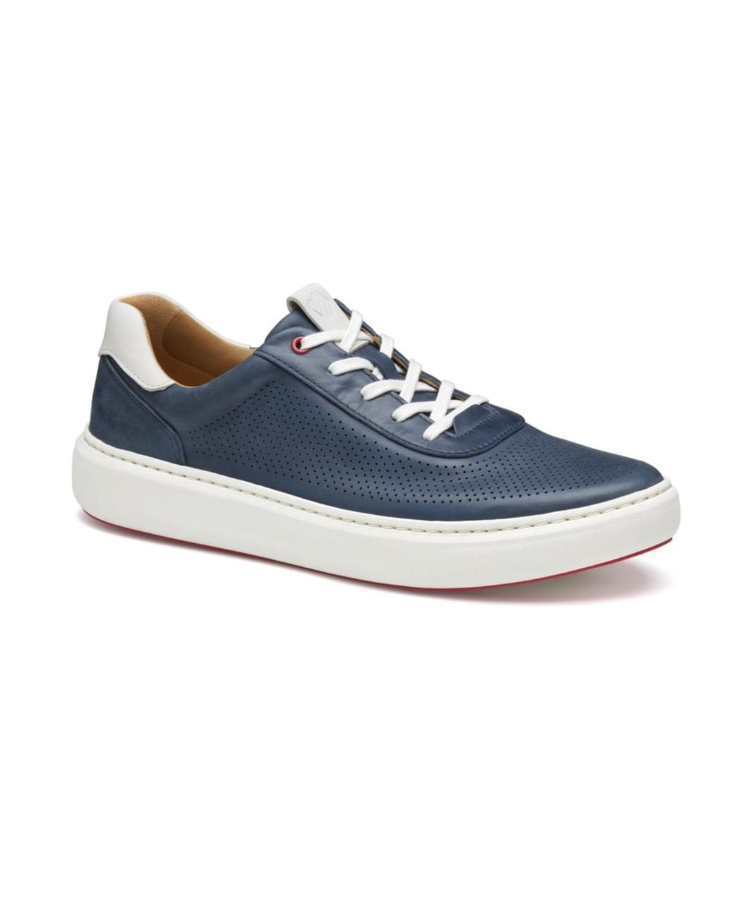 Johnston & Murphy Blue Anders Perforated U-throat Sneaker for men
