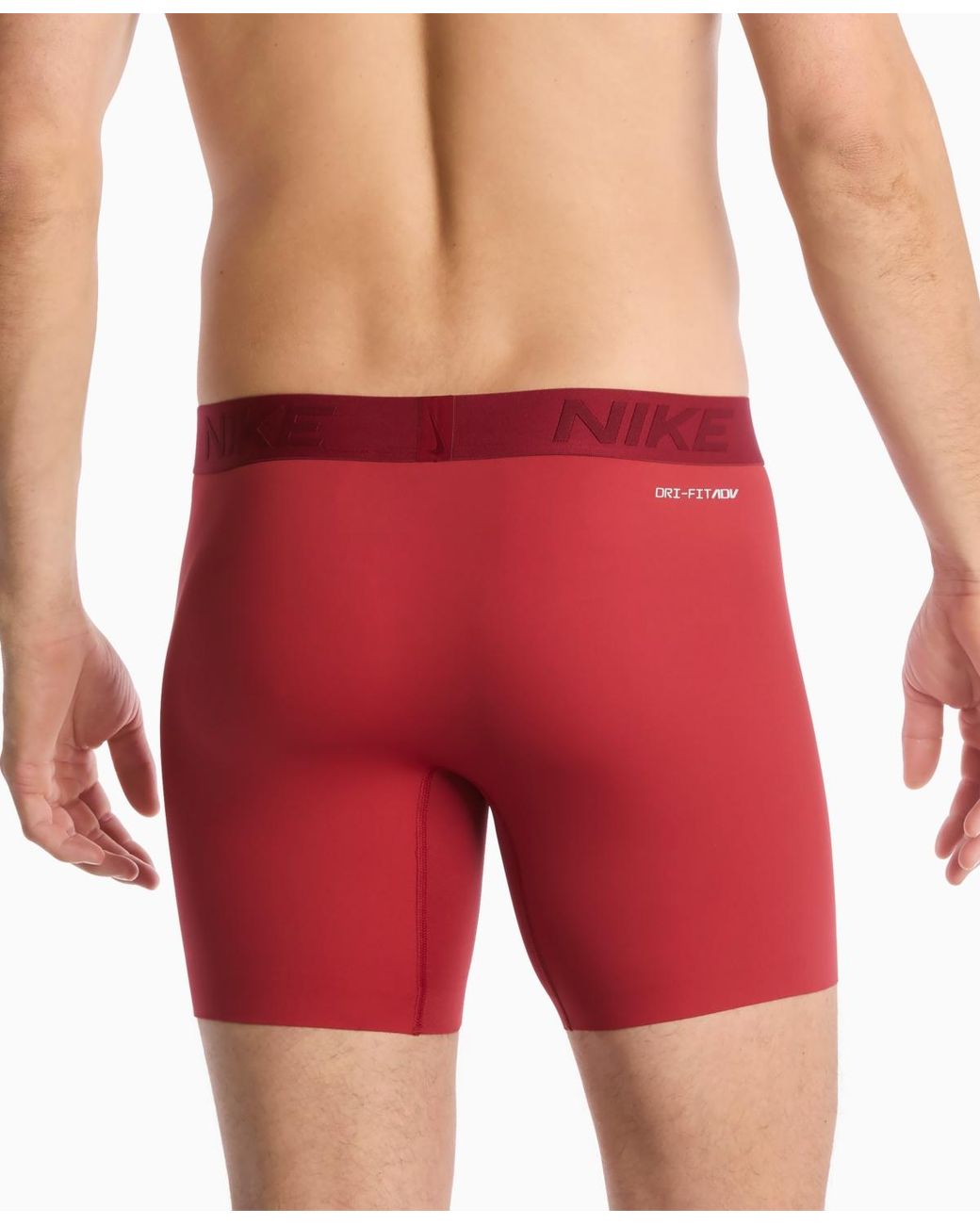 Nike Red Dri-fit Elite Micro Boxer Briefs for men