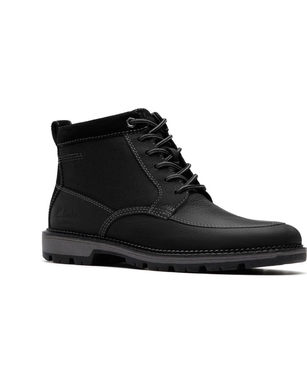 Clarks Black Collection Maplewalk Rise Boots for men