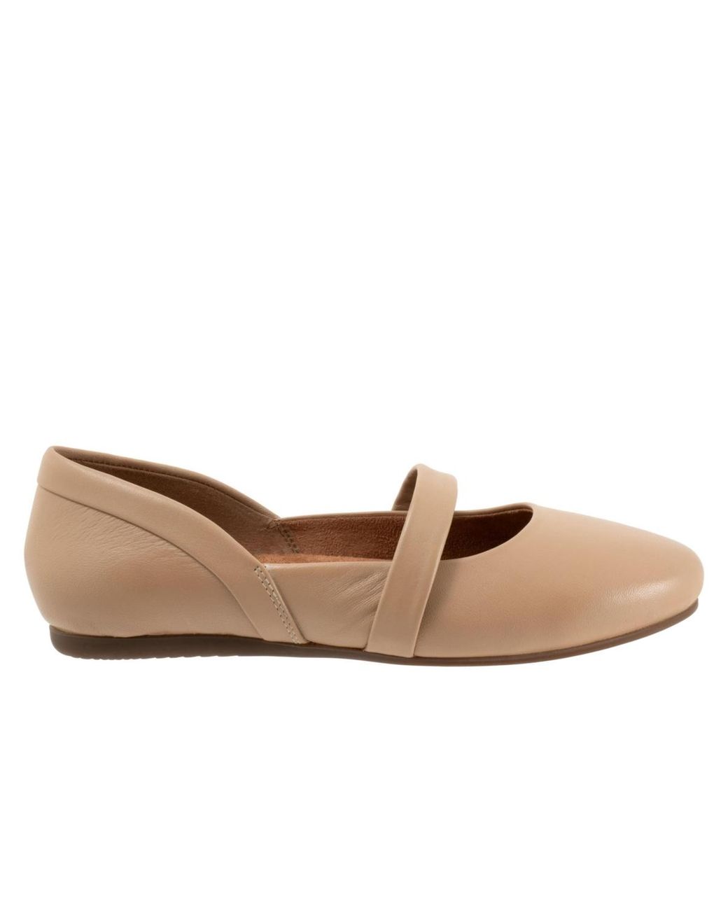 Softwalk® Brown Samara Flat