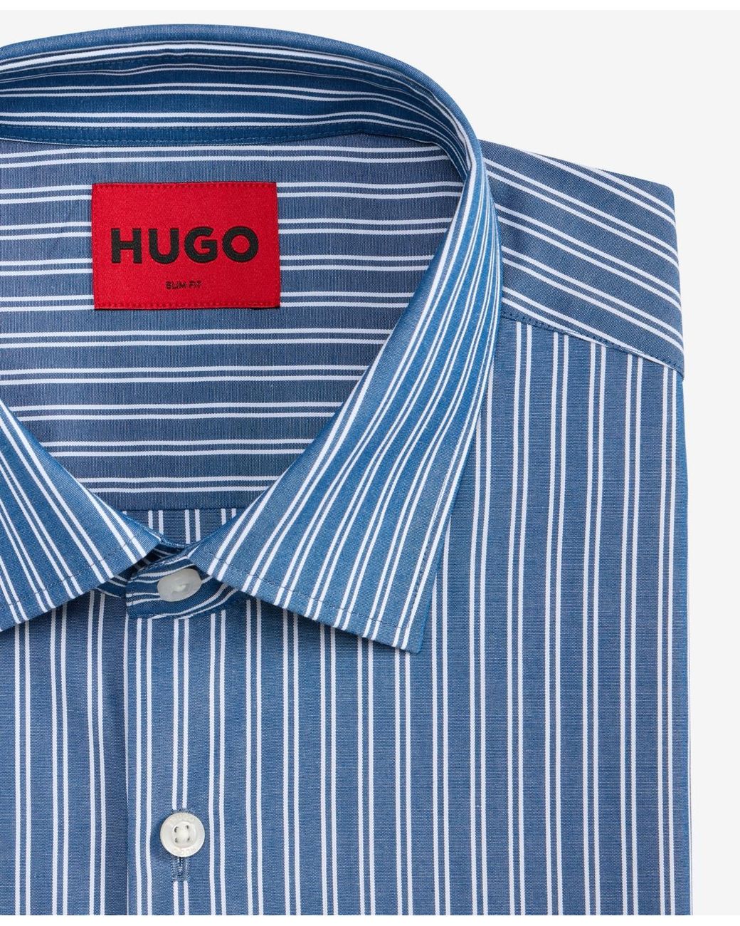 hugo boss modern fit dress shirt Boss Men's Hugo by Modern-Fit Dress Shirt - Gray