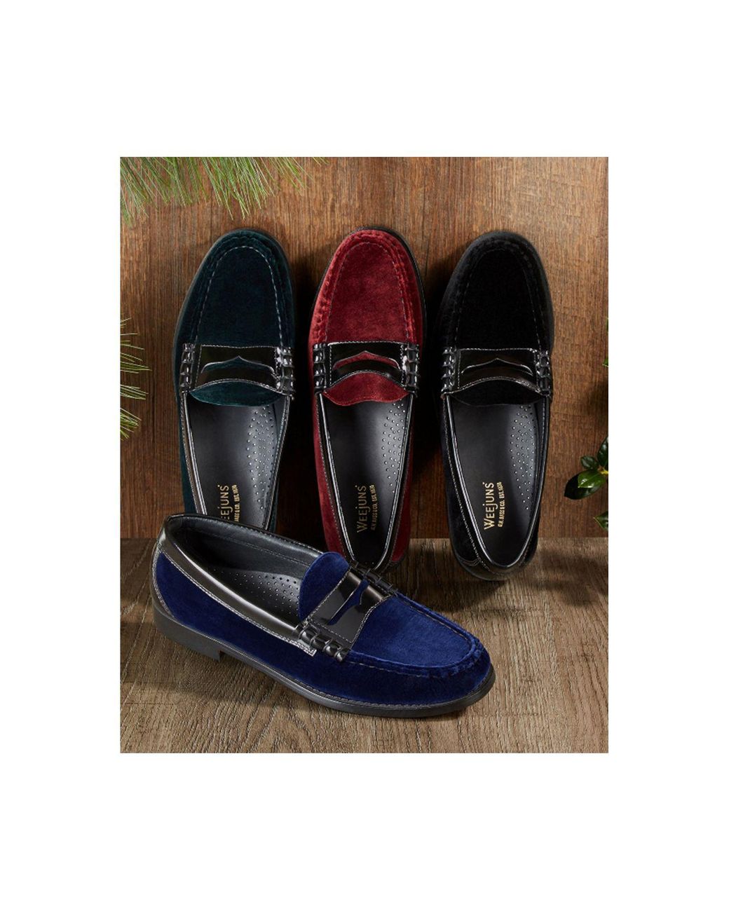 Larson velvet weejuns Clearance