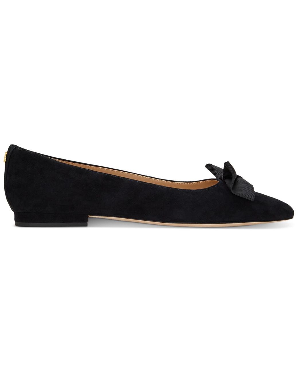 【Ralph Lauren】Londyn Bow Ballet Flats ◆国内発送◆ Ralph Lauren Londyn Bow Ballet Flats in Black | Lyst