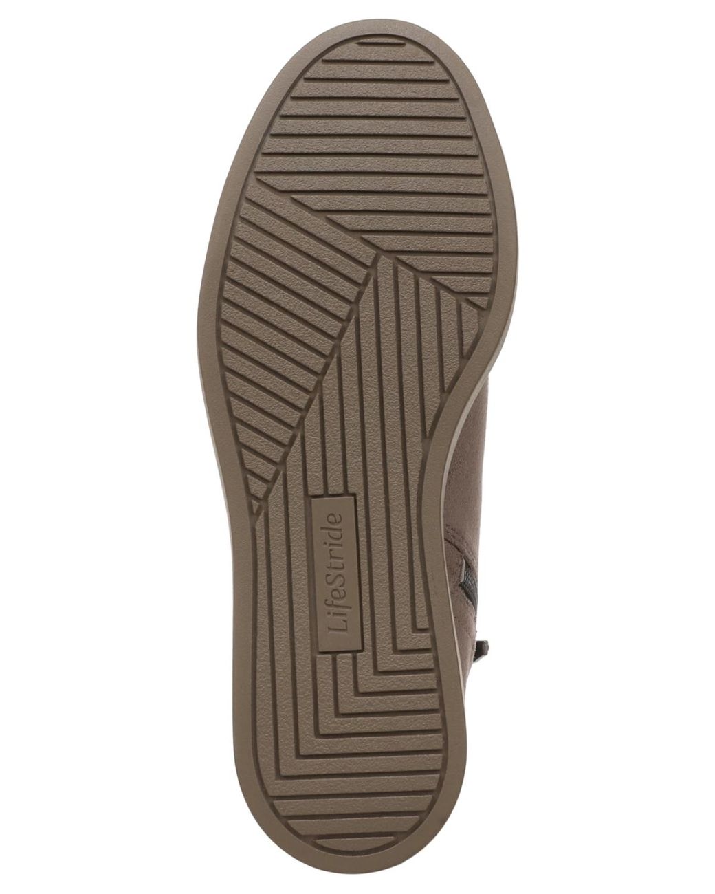 LifeStride Brown Dubliner Wedge Zip Short Boots