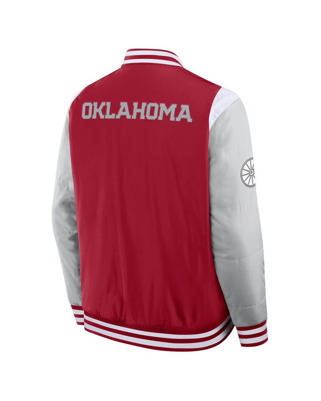 Fanatics Red Oklahoma Sooners Elementsâ Elite Full-snap Jacket for men