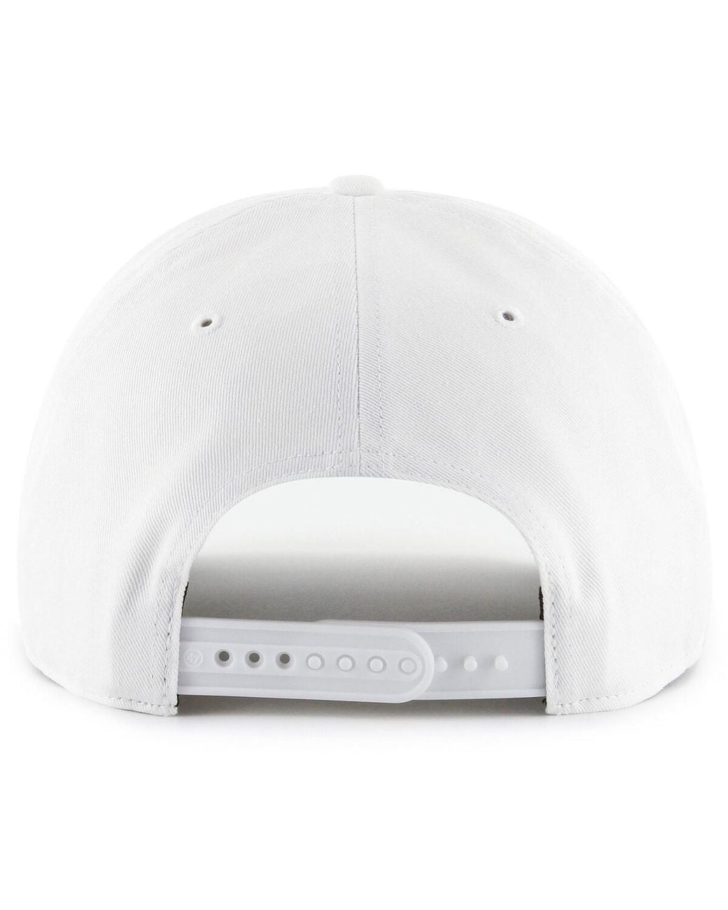 '47 White William Byron Roscoe Hitch Adjustable Hat for men