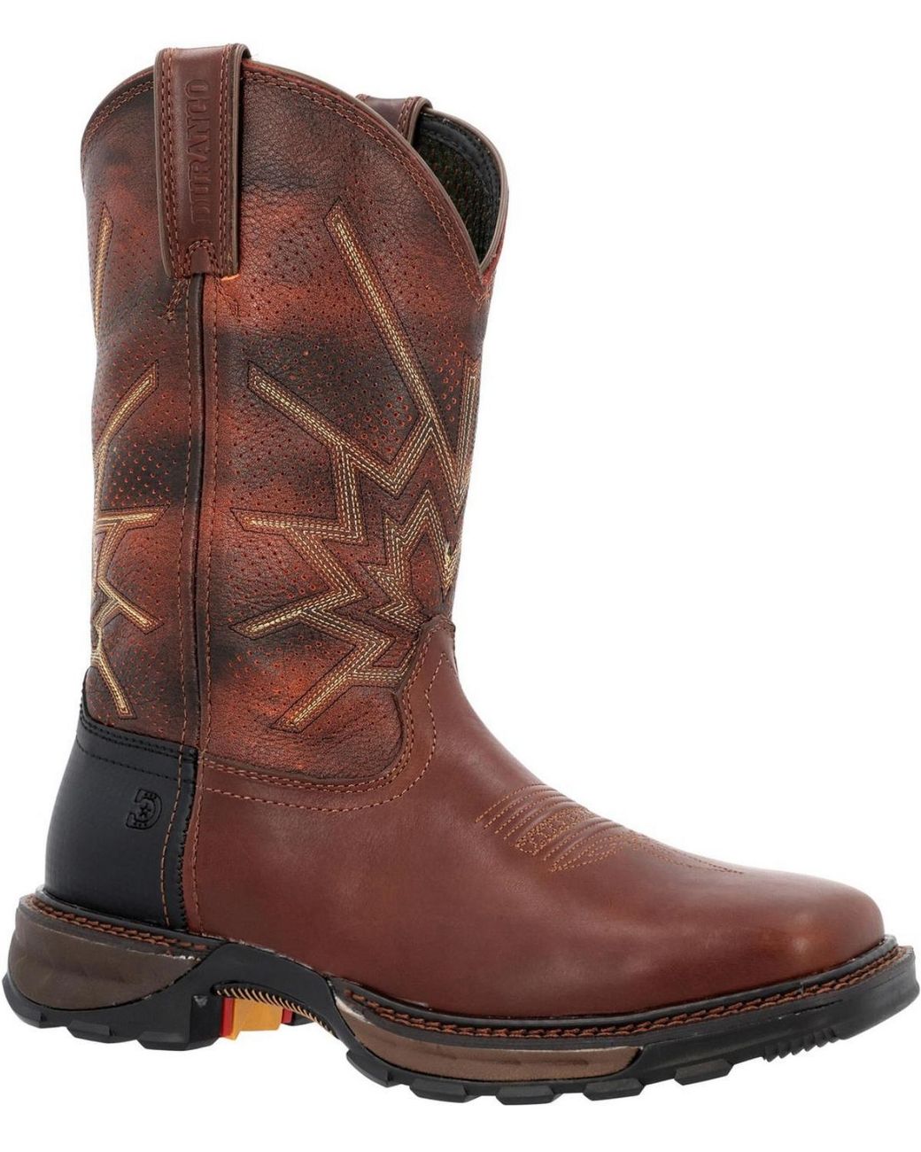 Durango Brown Maverick Xp Ventilated Western Work Boot for men