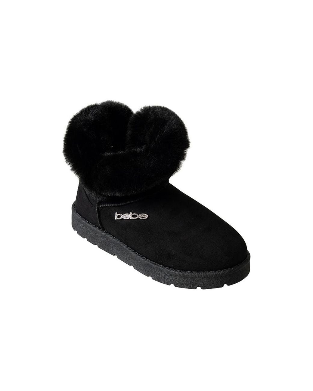 Bebe Black Winter Boots