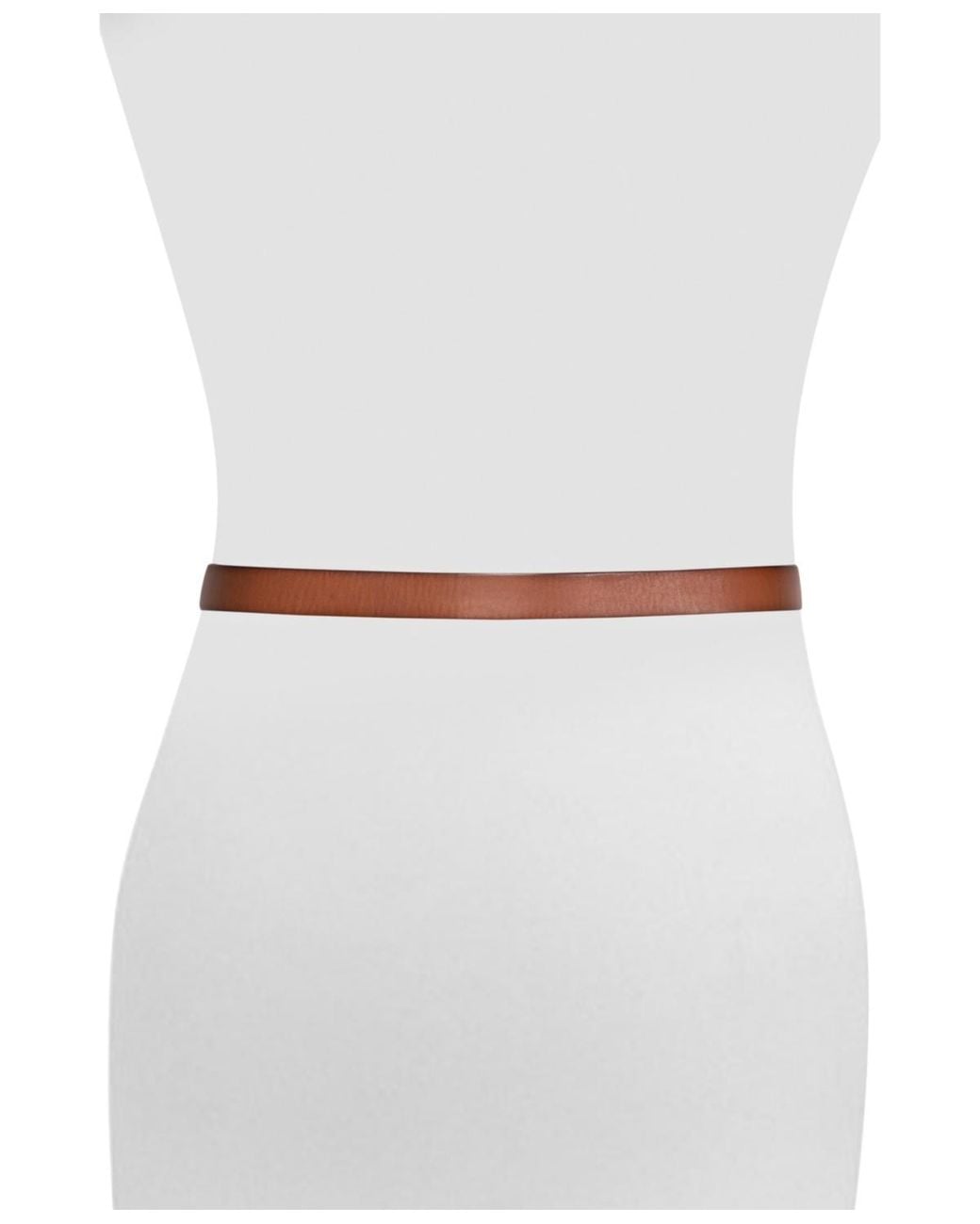 Frye White 25mm Flat Strap Keeper