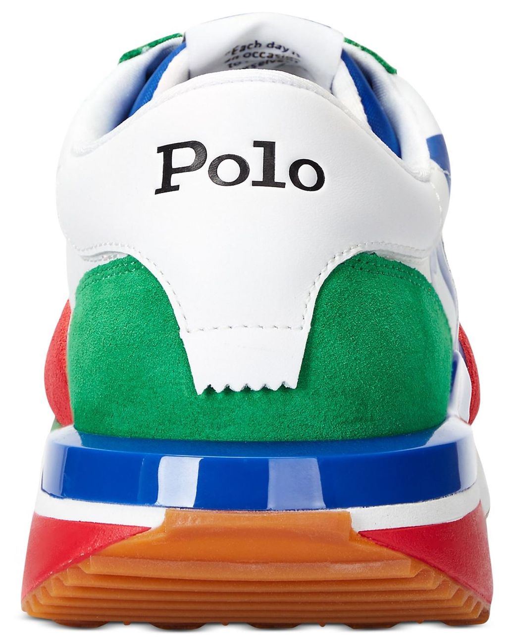 Polo Ralph Lauren Train 89 Logo Colorblocked Lace-up
