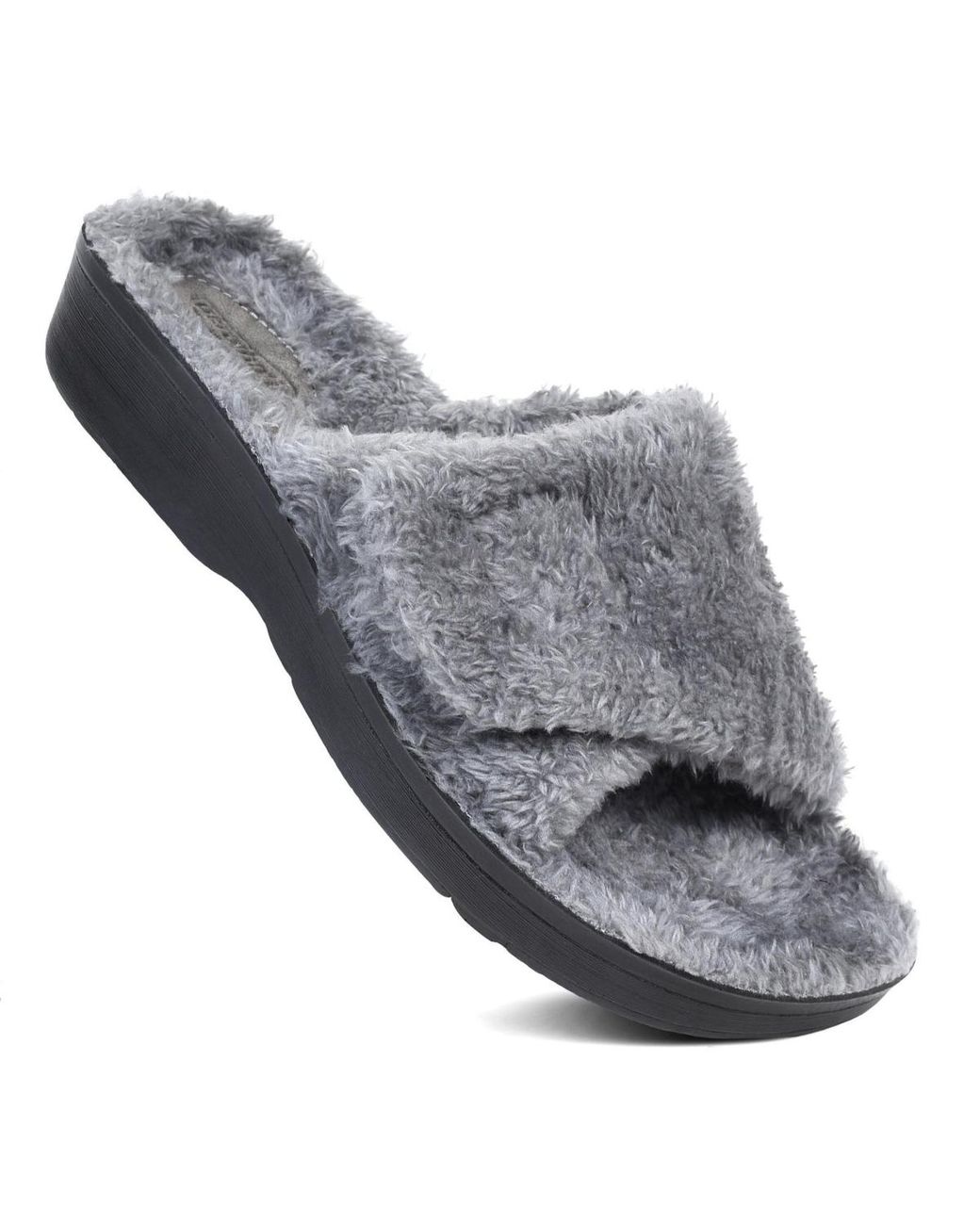 AEROTHOTIC Gray Gemma Warm Slipper