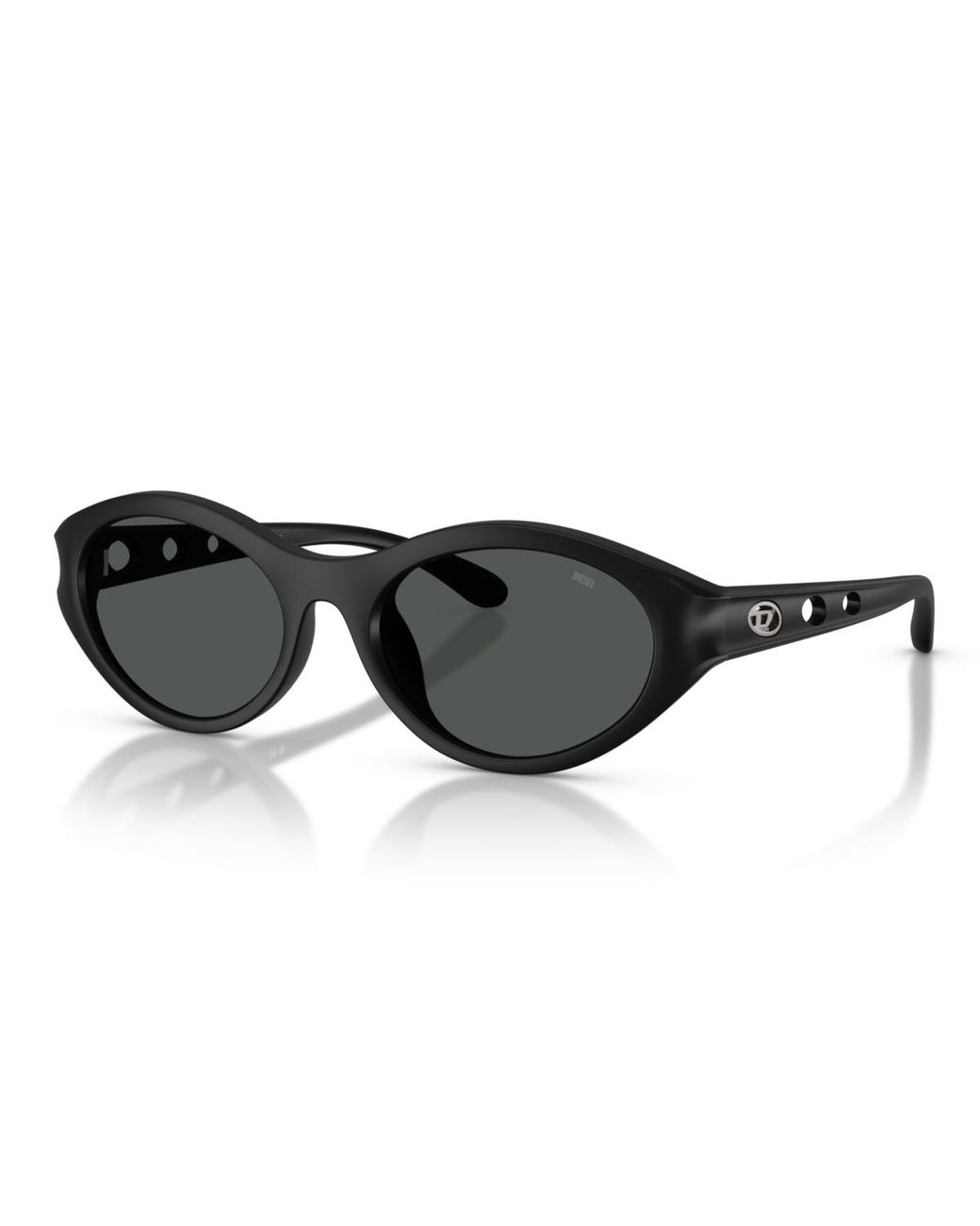 DIESEL Black Standard Sunglasses