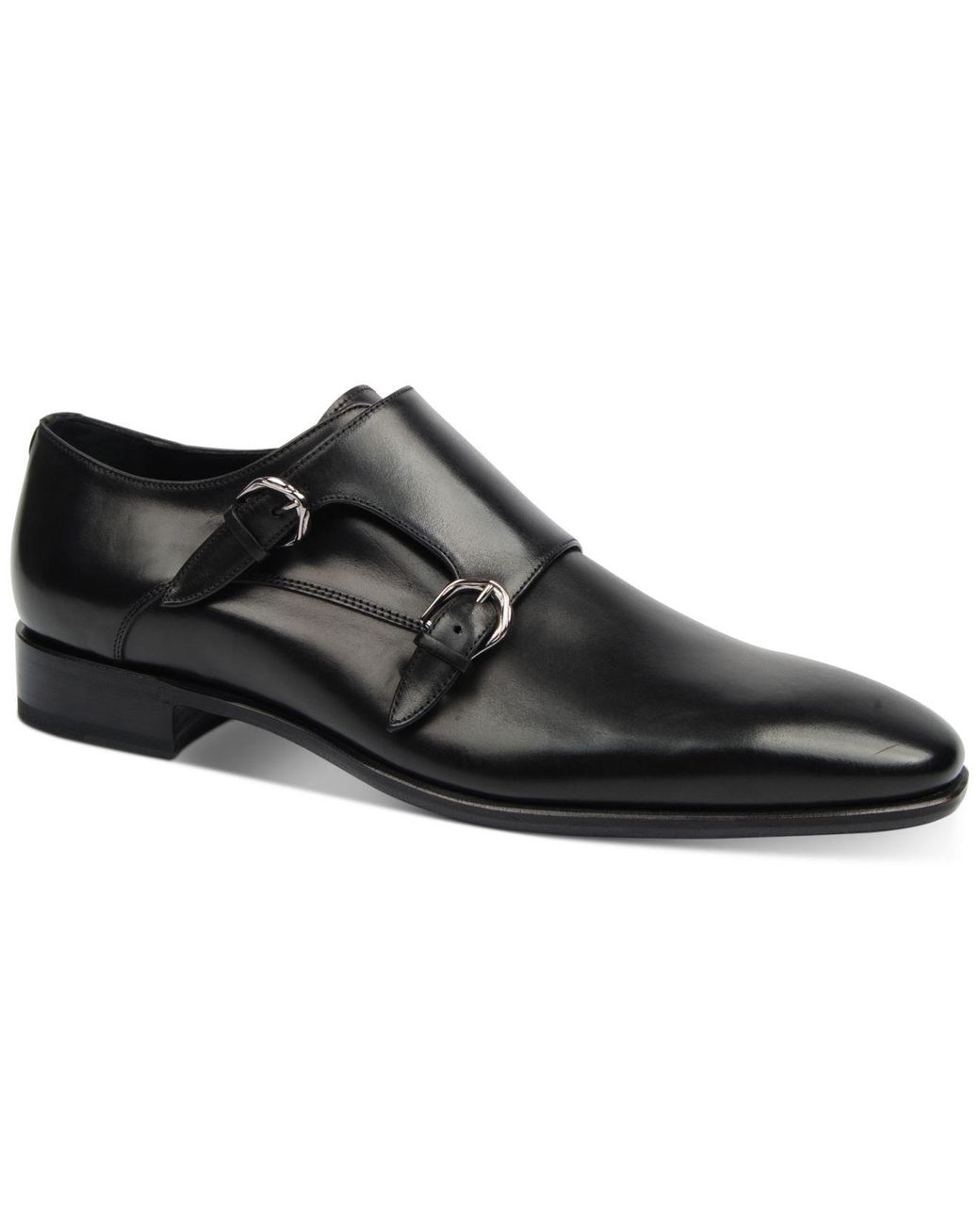 Roberto Cavalli Plain-toe Double Monk Strap Loafers in Black for Men | Lyst